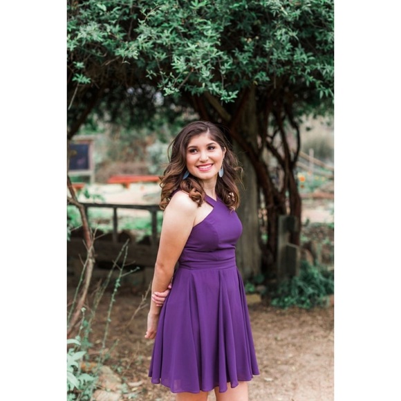 Lulu’s “Perfect Dance” Mini Halter Skater Dress - Picture 8 of 16